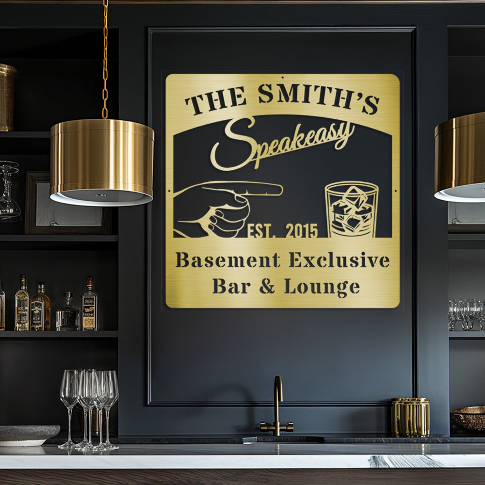 Speakeasy - Bar & Lounge Monogram